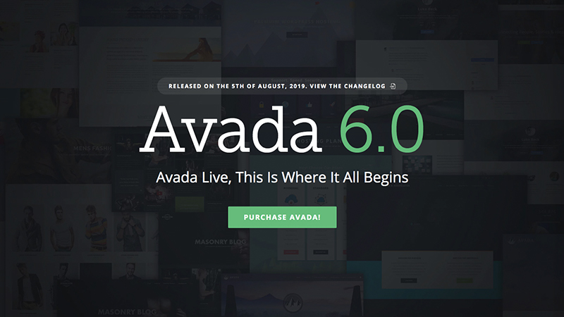 Avada 6.0 發布，現已支持前端編輯器，Avada Live 模式更直觀友好。
